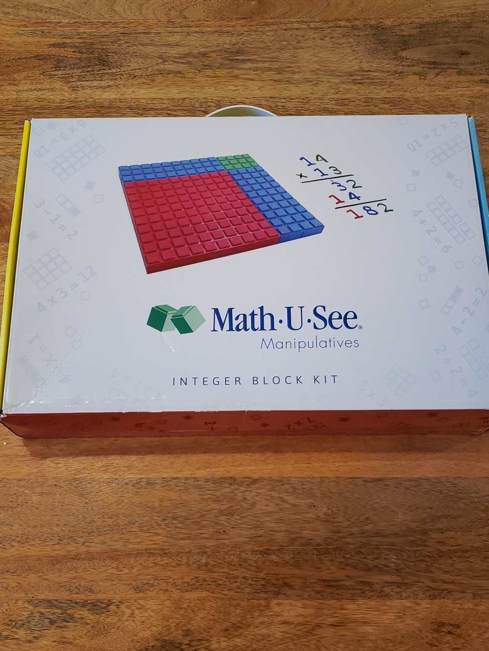 Integer Block Kit - Red, Blue, Green Manipulatives